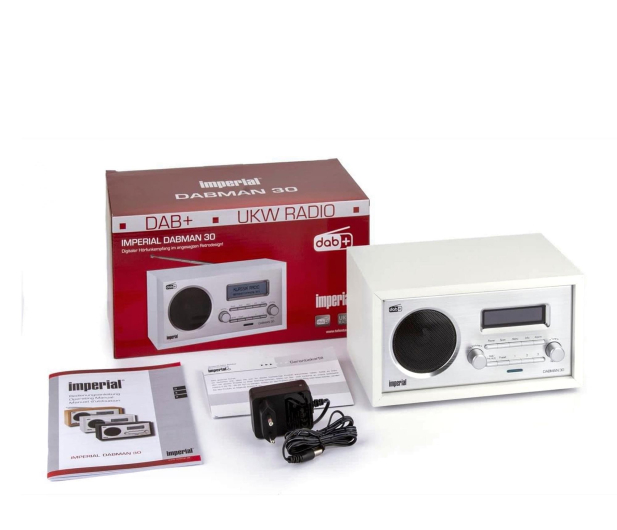 IMPERIAL Imperial DABMAN 30 DAB+ / FM Radio Białe - 1535011 - zdjęcie 4